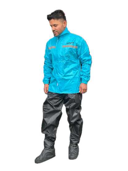 IMPERMEABLE TIPO SUDADERA ADV 360 AZUL