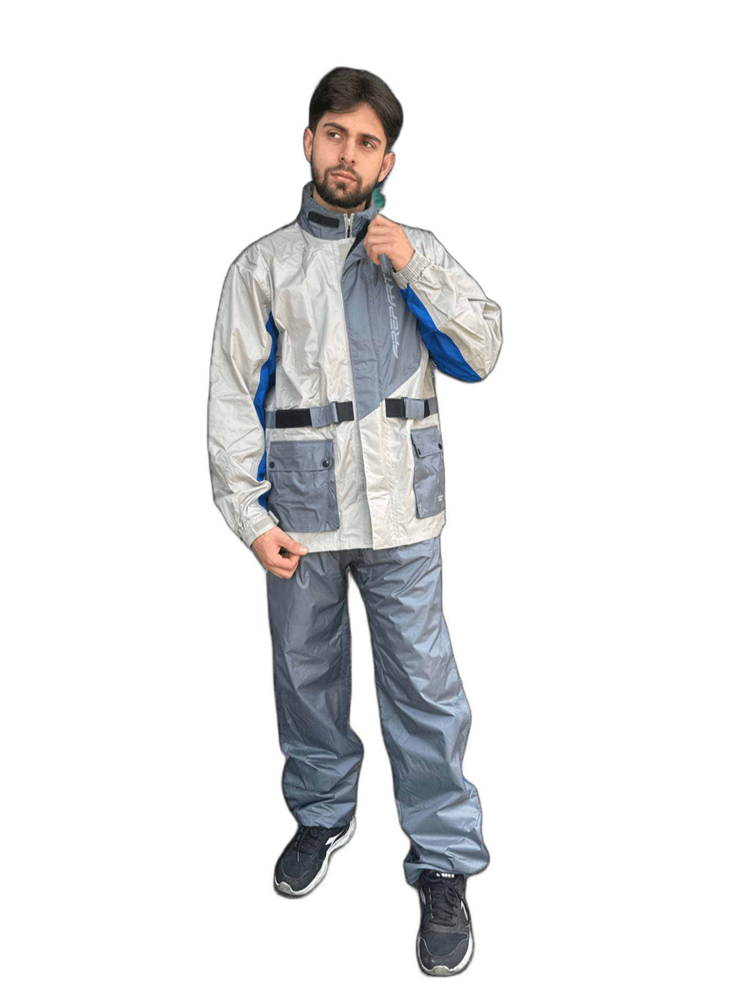 TRAJE IMPERMEABLE CYCLONE FIRE PARTS GRIS