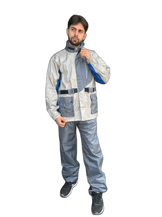 TRAJE IMPERMEABLE CYCLONE FIRE PARTS GRIS