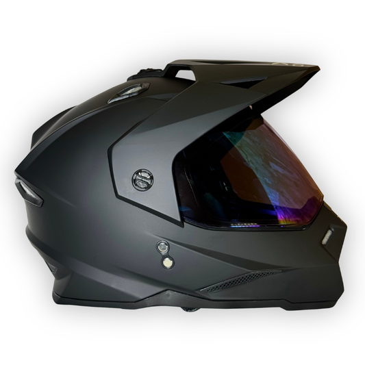 Casco X-ONE Estilo Adventure Negro Mate