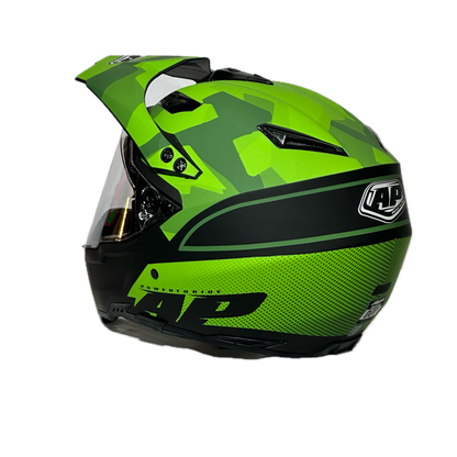 CASCO MULTIPROPOSITO AP28 VERDE - NEGRO