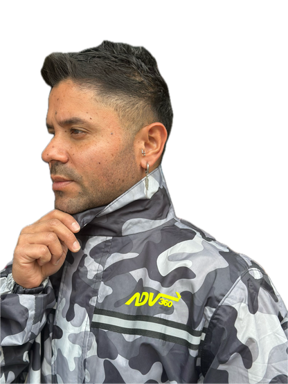 IMPERMEABLE ADV 360 TIPO SUDADERA CAMUFLADO