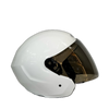 Casco Abierto TECH T-10 Blanco Brillo Certificado DOT