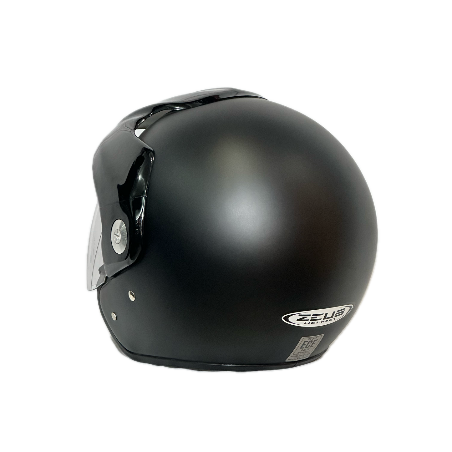 CASCO ZEUS ABIERTO NEGRO MATE