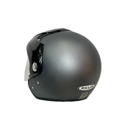 CASCO ZEUS ABIERTO GRIS RATA MATE