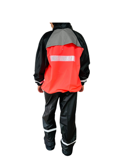 IMPERMEABLE SILICONADO RESORTADO FUCSIA