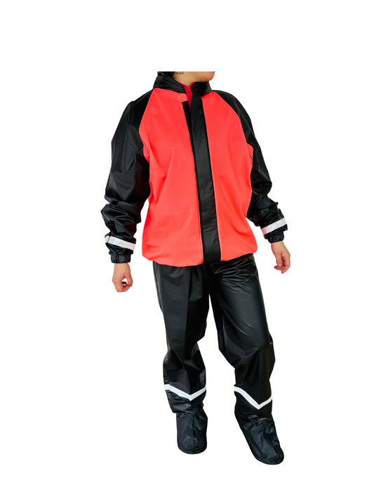 IMPERMEABLE SILICONADO RESORTADO FUCSIA