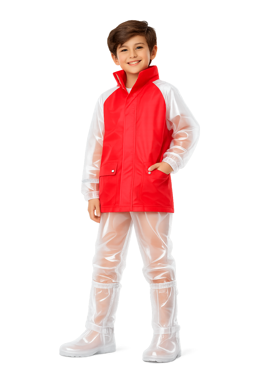 Impermeable Para Niño tipo siliconado