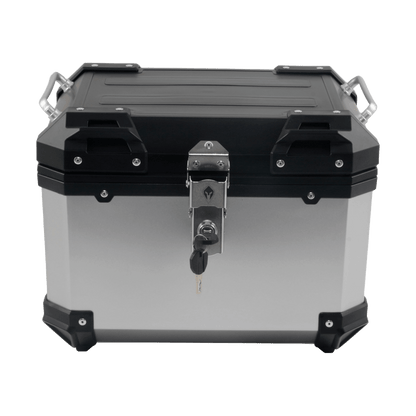 MALETERO SPARTAN 45 LITROS GRIS PLATA - NEGRO