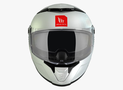 CASCO MT THUNDER 4 SOLID BLANCO