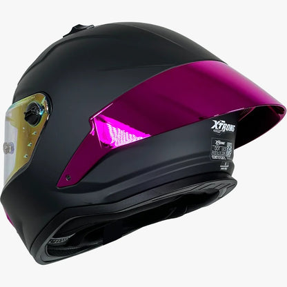 CASCO XTRONG 352 R1 NEGRO - PURPURA