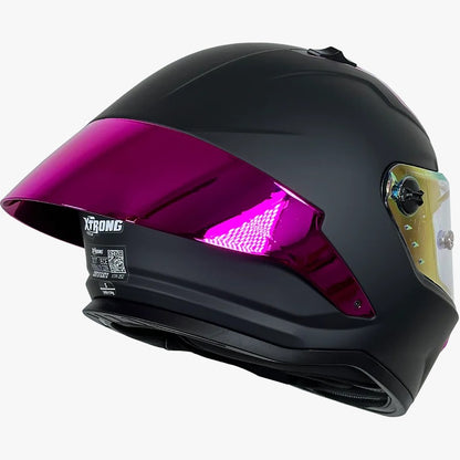 CASCO XTRONG 352 R1 NEGRO - PURPURA