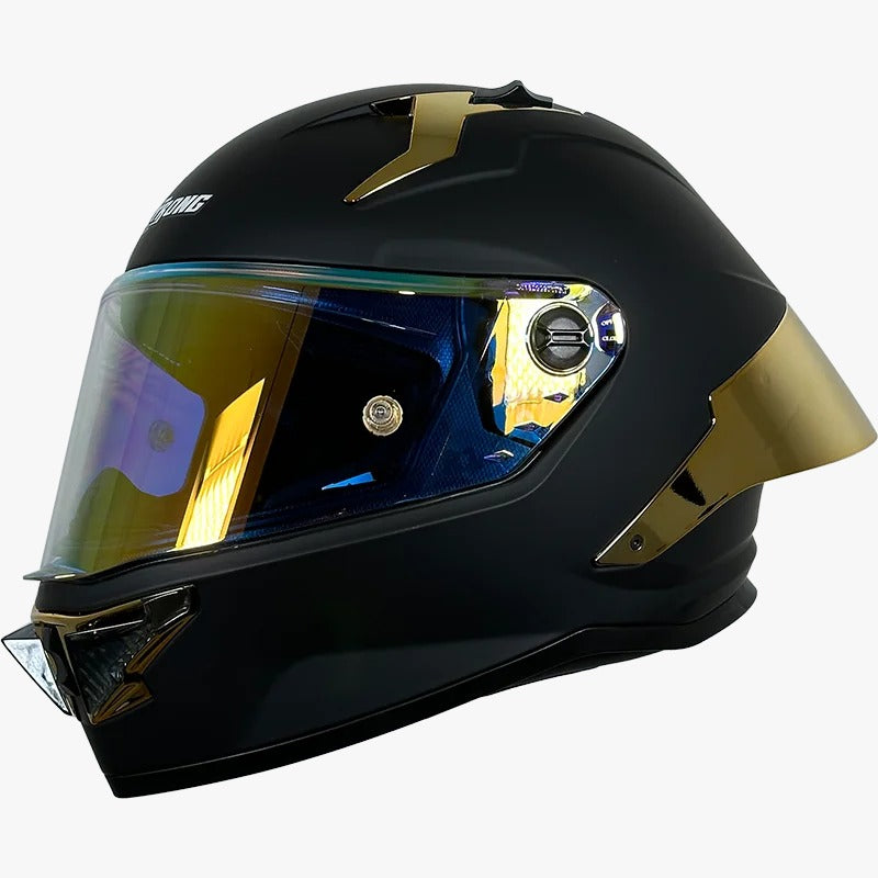 CASCO XTRONG 352 R1 NEGRO - DORADO