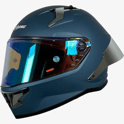 CASCO XTRONG 352 R1 AZUL - PLATA