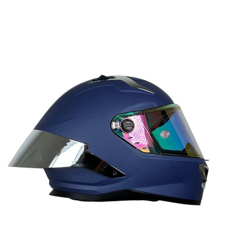 CASCO XTRONG 352 R1 LILA - PLATA