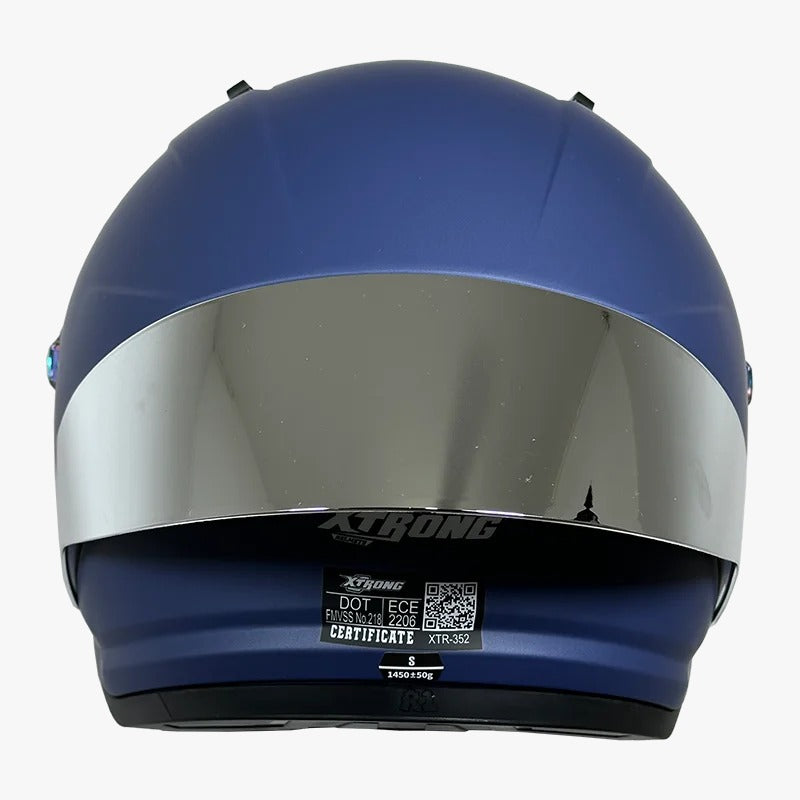 CASCO XTRONG 352 R1 LILA - PLATA