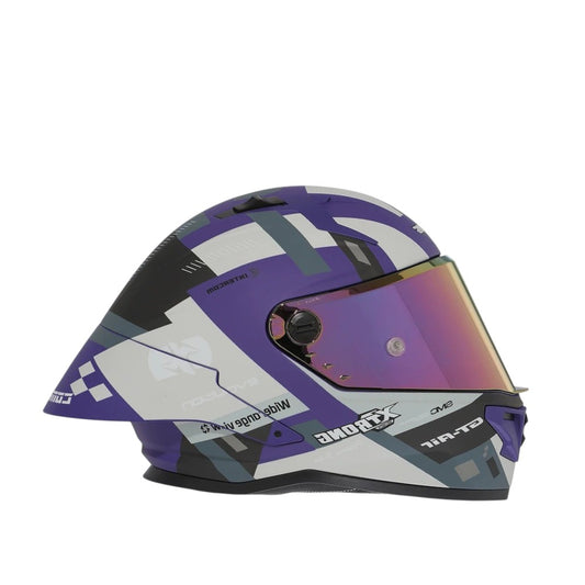 CASCO XTRONG 352 R1 LILA - AZUL