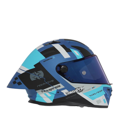 CASCO XTRONG 352 R1 NEGRO - AZUL