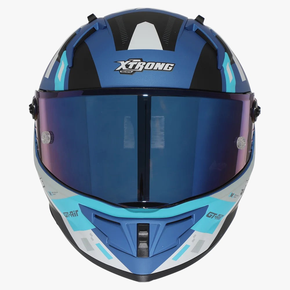 CASCO XTRONG 352 R1 NEGRO - AZUL