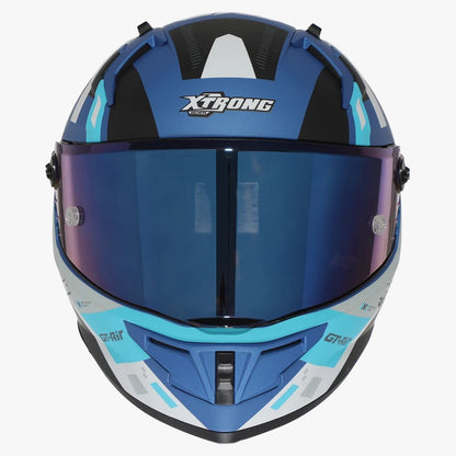 CASCO XTRONG 352 R1 NEGRO - AZUL