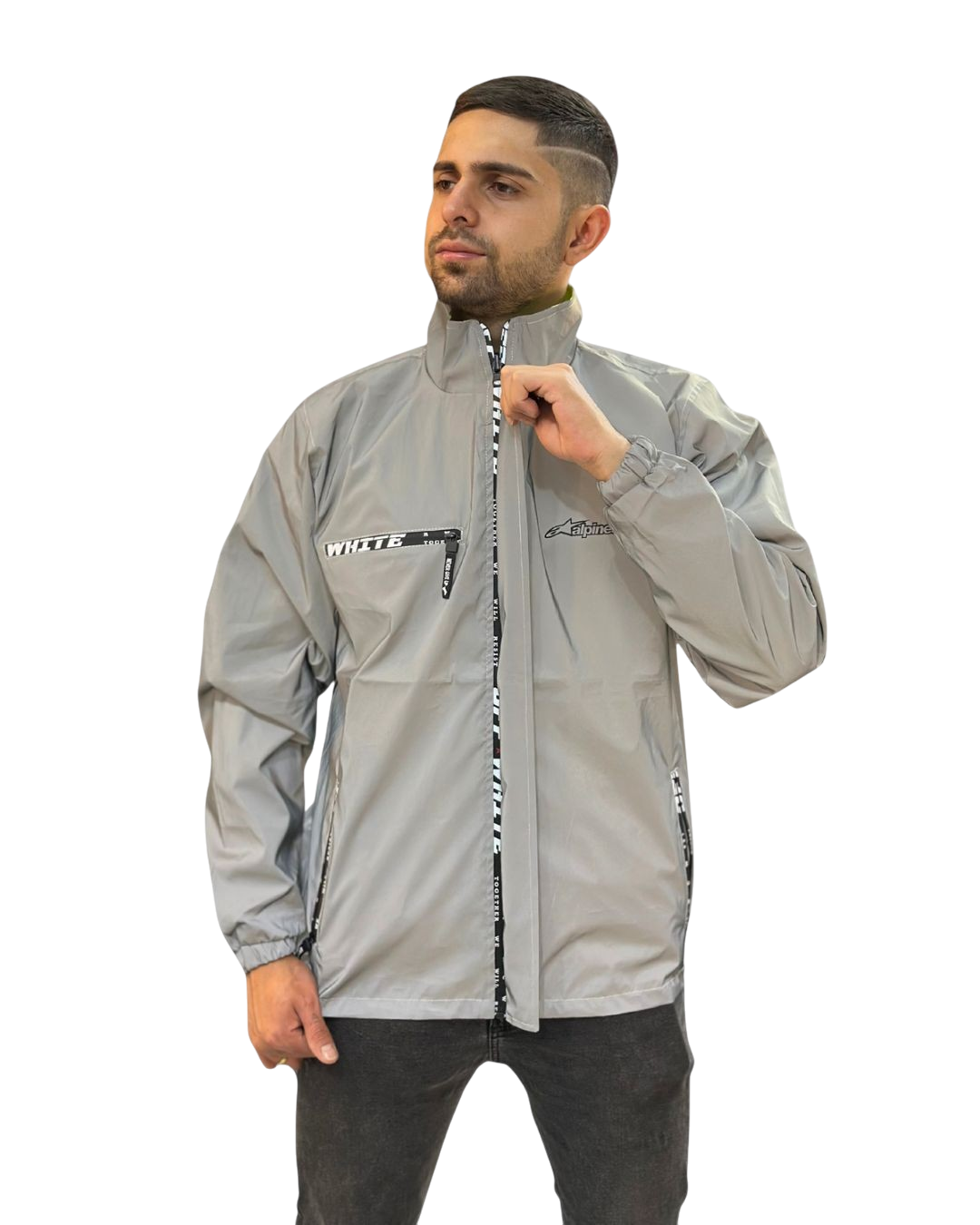 CHAQUETA REFLECTIVA DOBLE FAZ VERDE NEON