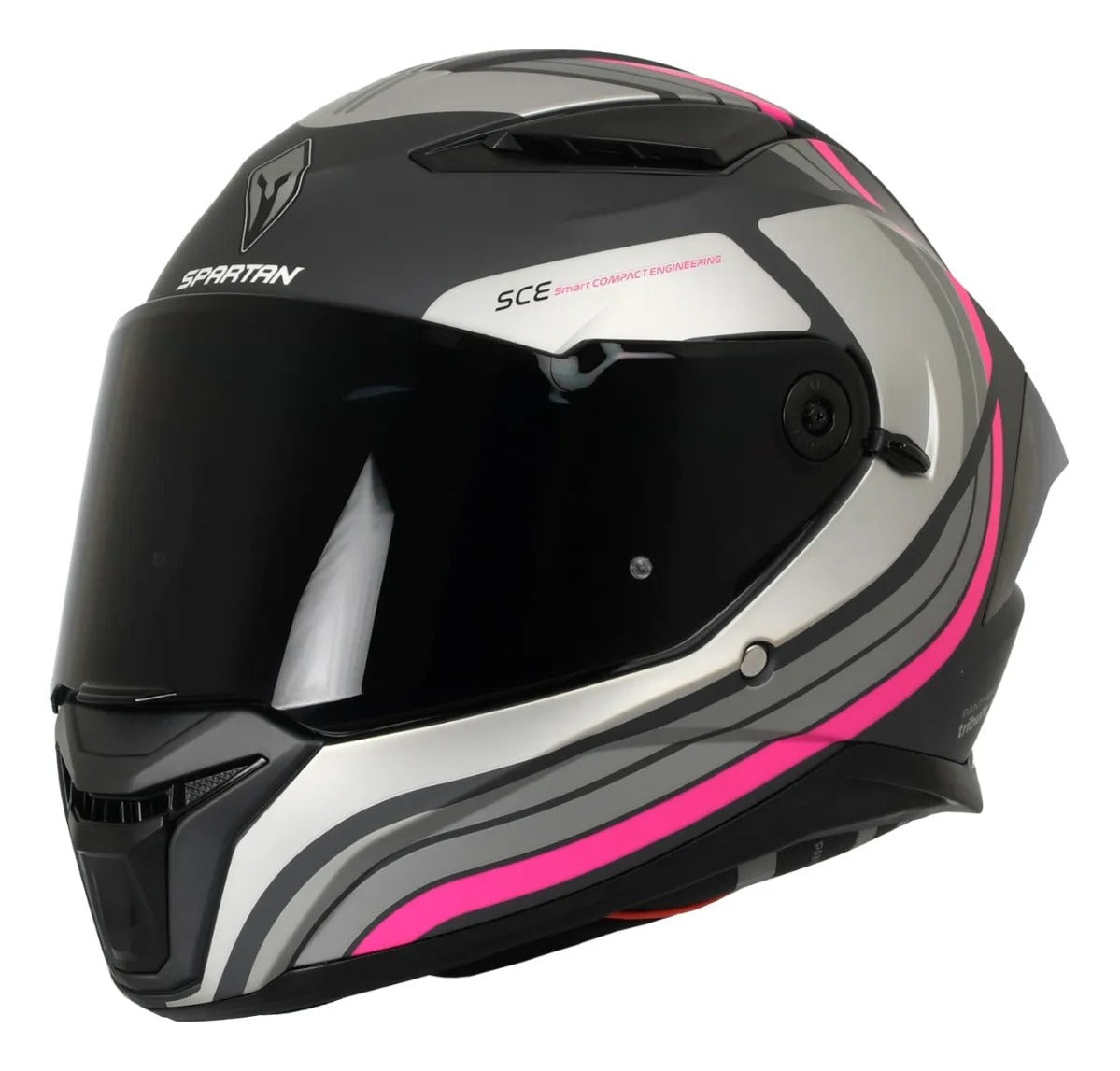 CASCO SPARTAN PANTHER SV FUCSIA