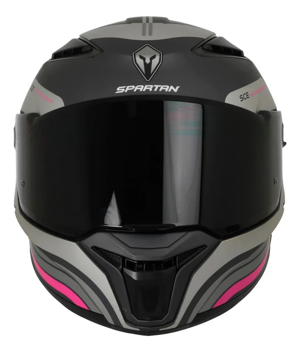 CASCO SPARTAN PANTHER SV FUCSIA