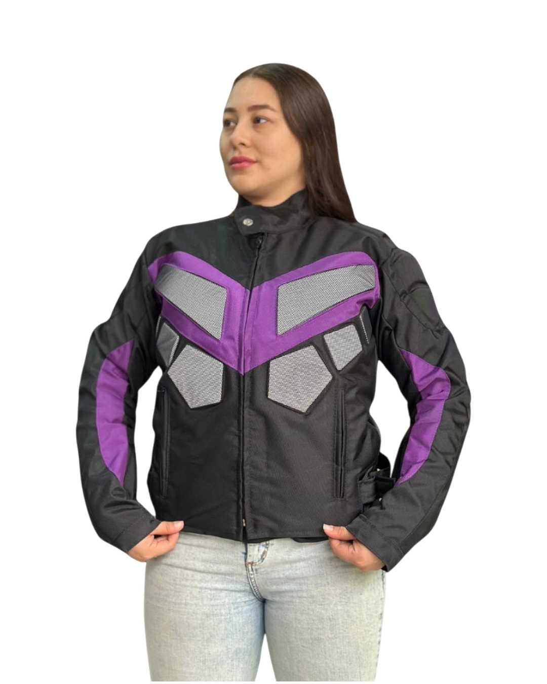 Chaqueta de Proteccion Morada Dama
