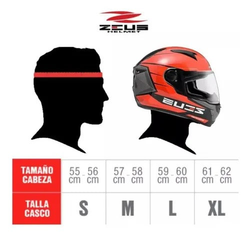 Casco Abierto Zeus 626 Gris Mate