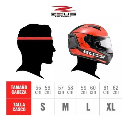 Casco Abierto Zeus 626 Gris Mate