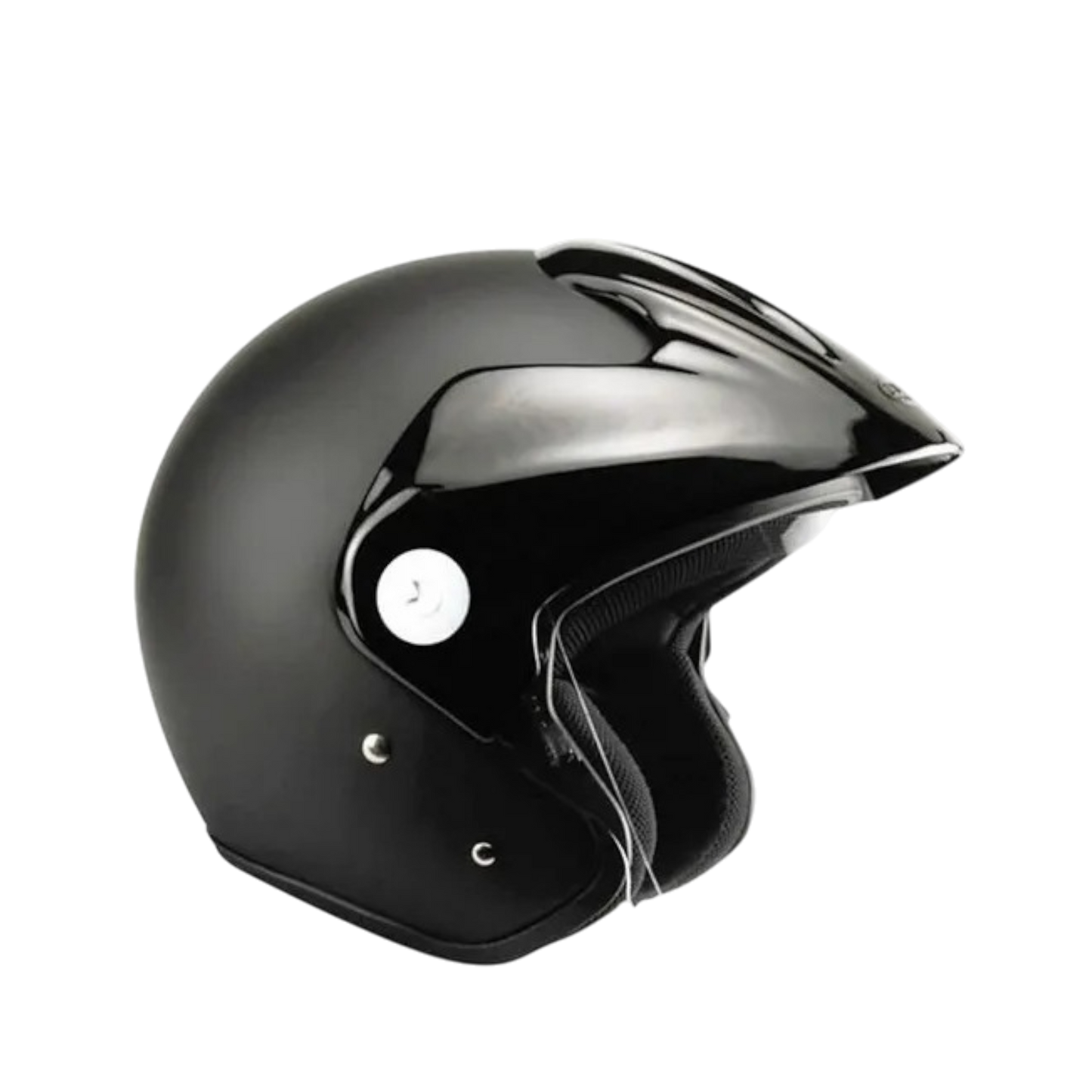 Casco Zeus 507 Abierto Solid Negro Mate