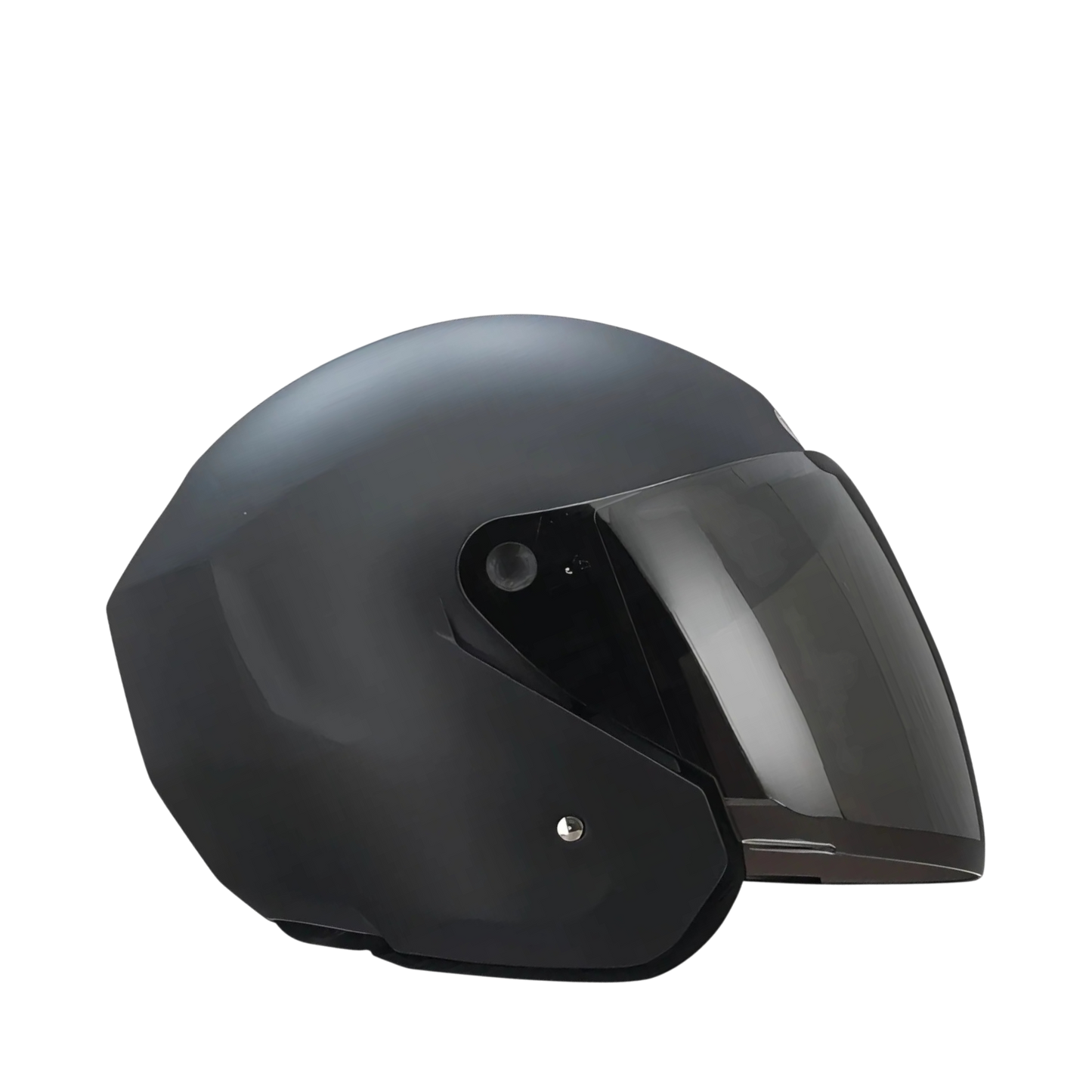 Casco Abierto TECH T-10 Negro Mate Certificado DOT