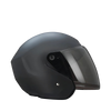 Casco Abierto TECH T-10 Negro Mate Certificado DOT