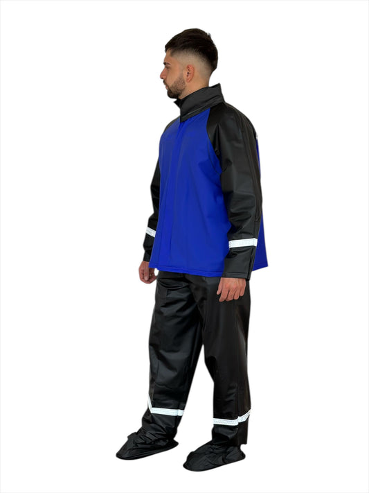 Impermeable Siliconado Azul