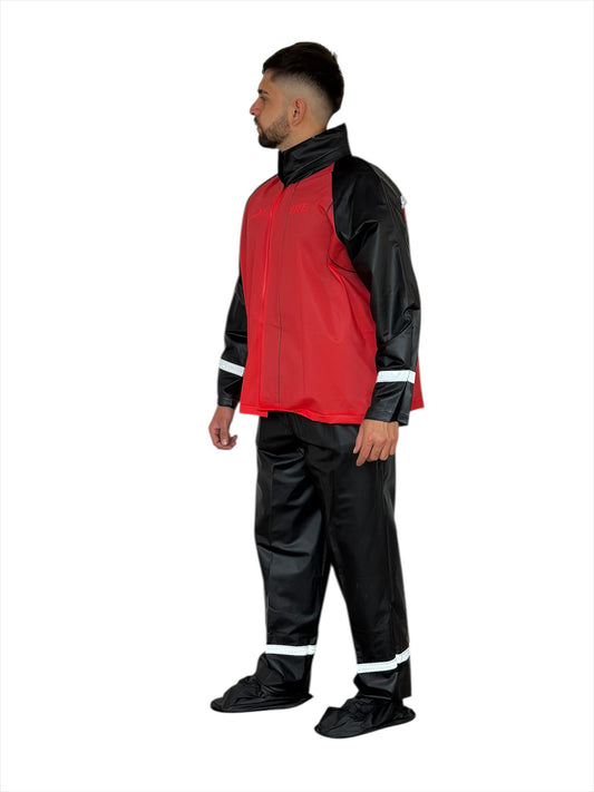 Impermeable Siliconado Rojo