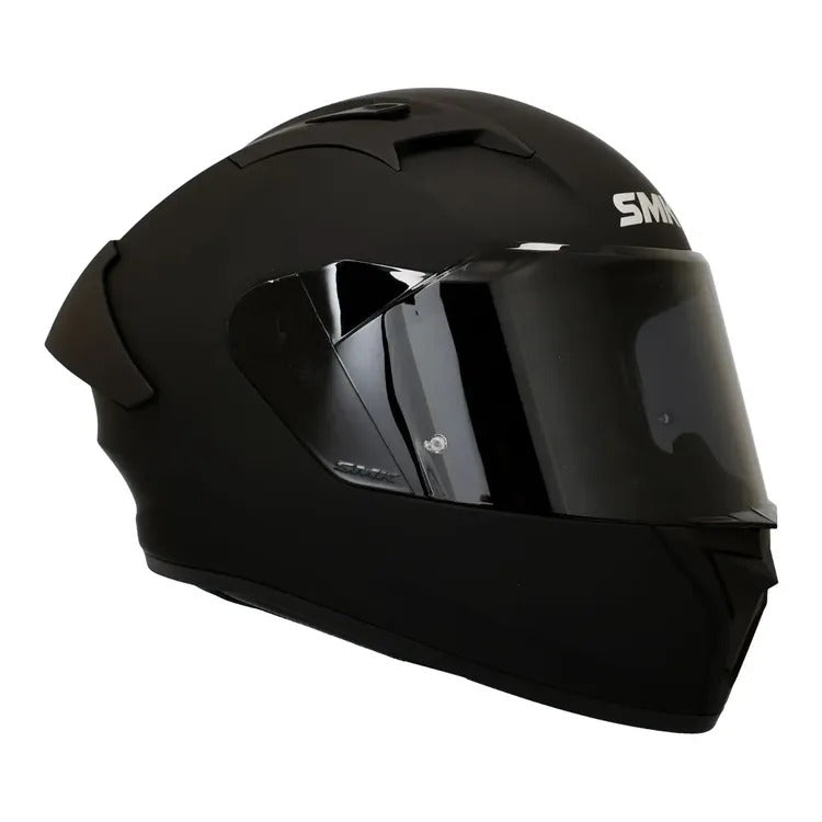Casco Moto SMK Stellar Solid Negro