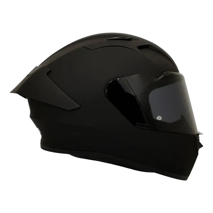 Casco Moto SMK Stellar Solid Negro
