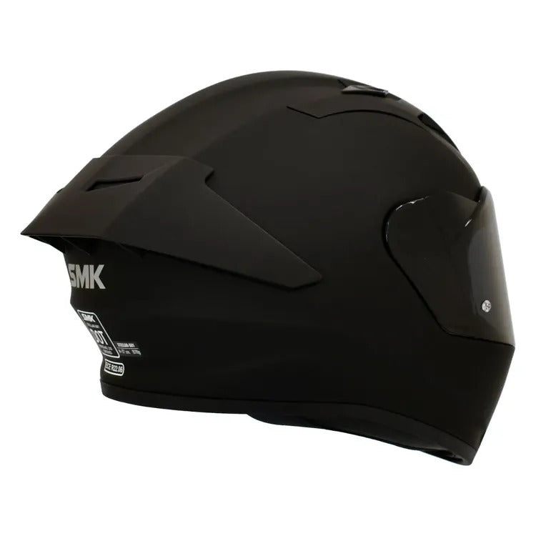 Casco Moto SMK Stellar Solid Negro