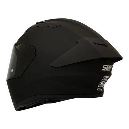 Casco Moto SMK Stellar Solid Negro