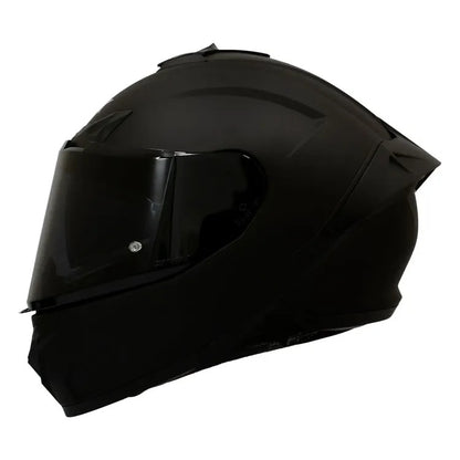 Casco Moto SMK Typhoon Negro Mate