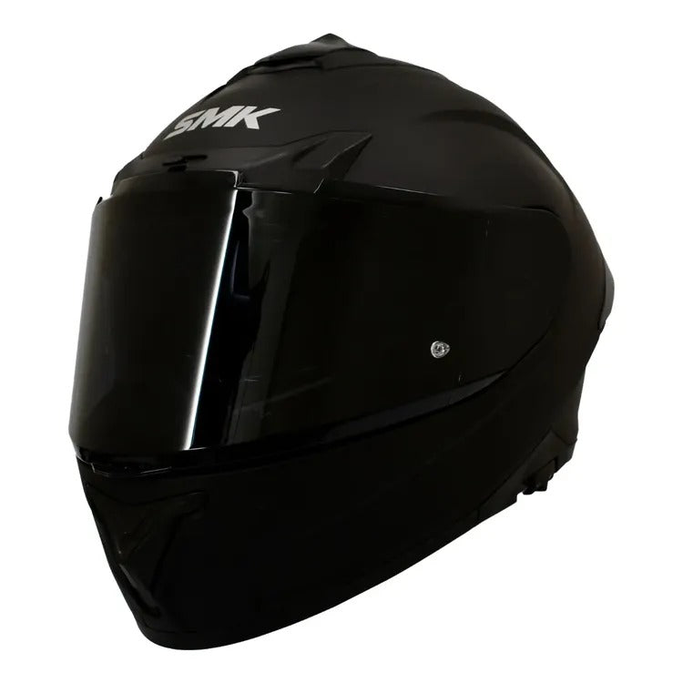 Casco Moto SMK Typhoon Negro Mate