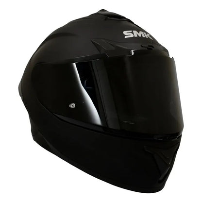 Casco Moto SMK Typhoon Negro Mate