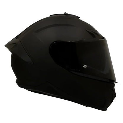 Casco Moto SMK Typhoon Negro Mate
