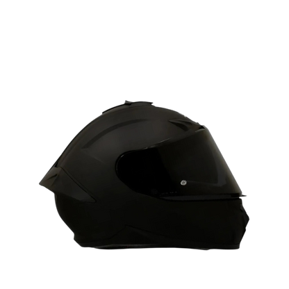Casco Moto SMK Typhoon Negro Mate