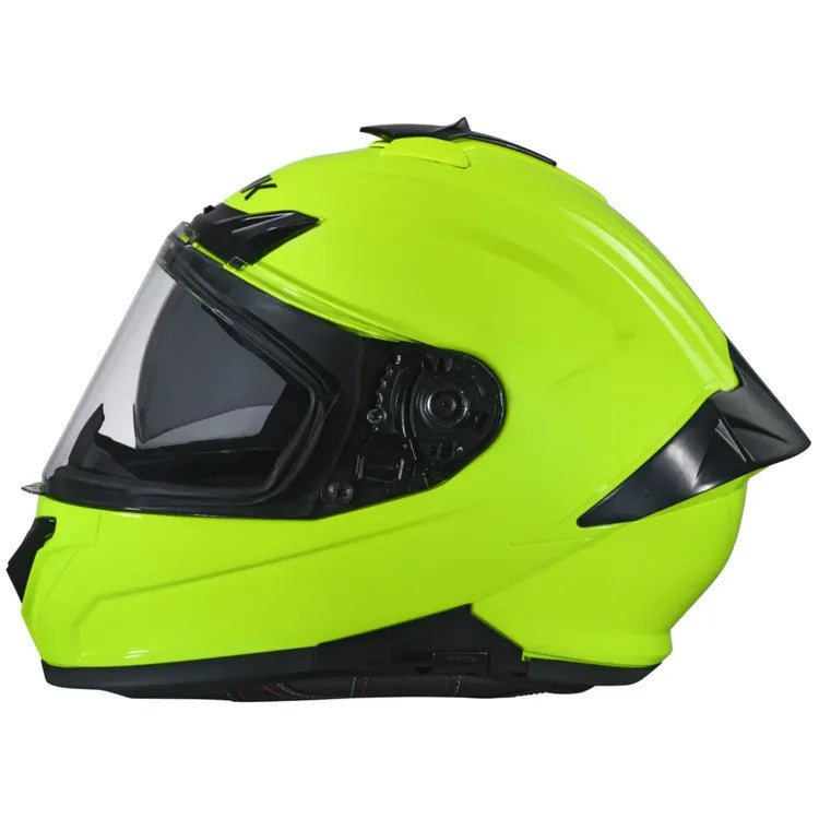Casco Moto SMK Typhoon Solid Verde