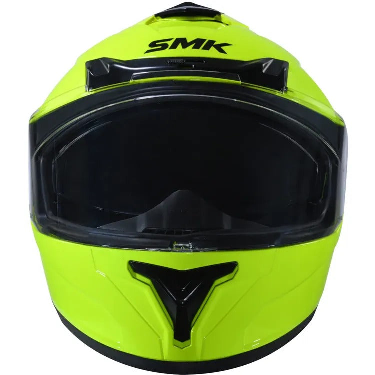 Casco Moto SMK Typhoon Solid Verde