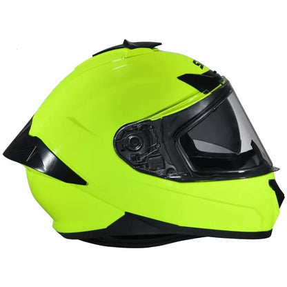 Casco Moto SMK Typhoon Solid Verde
