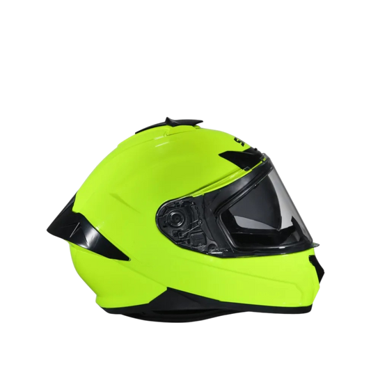 Casco Moto SMK Typhoon Solid Verde