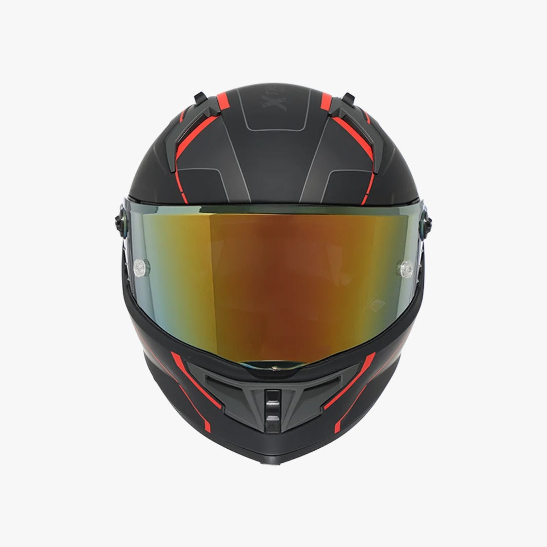 Casco Xtrong 352 R1 Negro - Morado