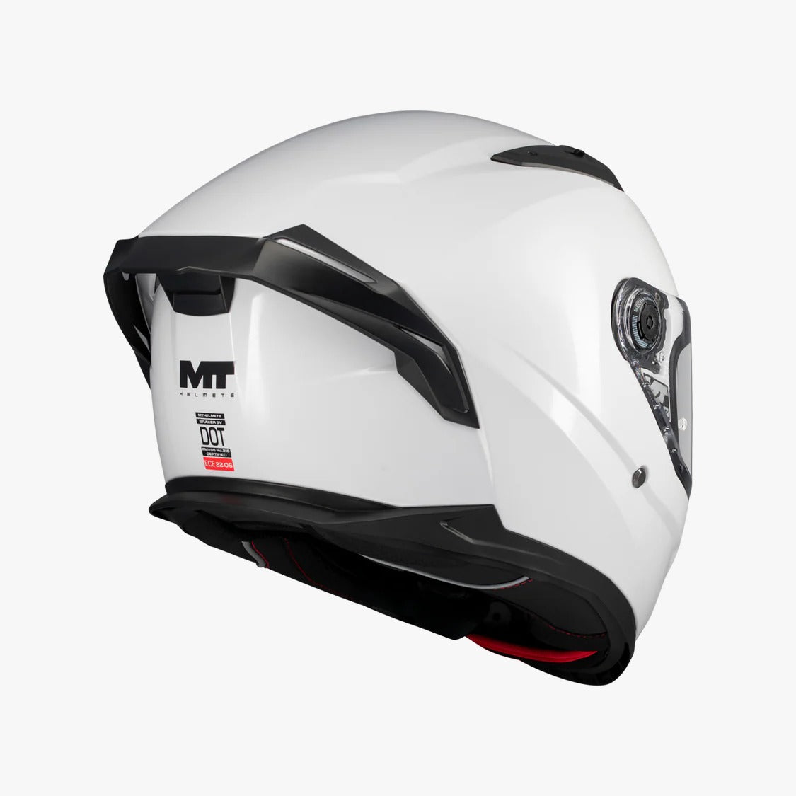 Casco MT Braker SV Sport-Touring Blanco